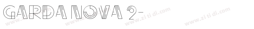 Garda Nova 2字体转换
